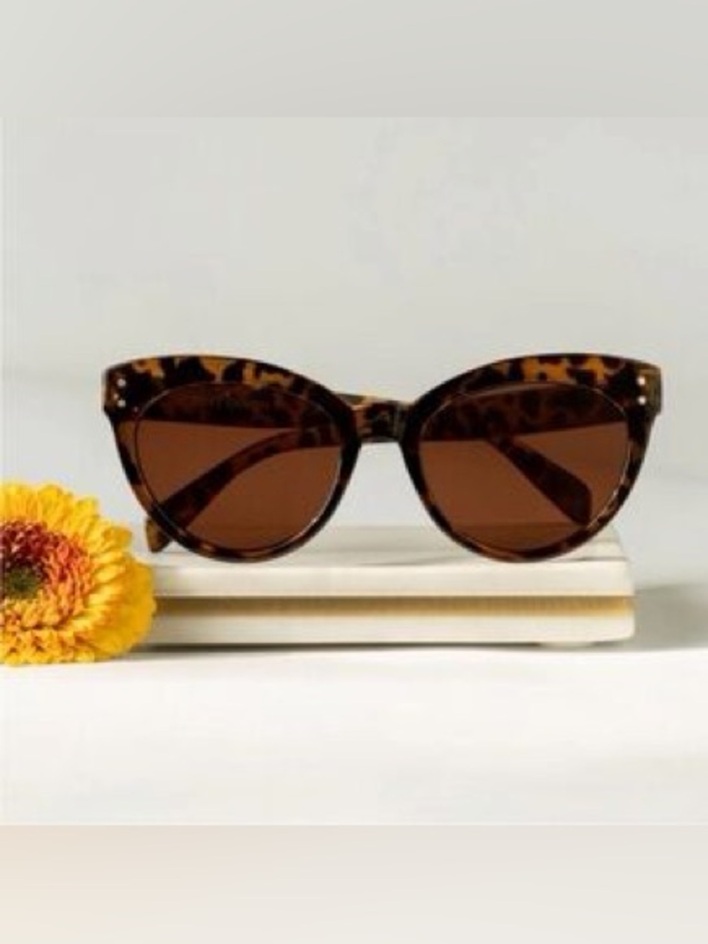NWT Saint Owen x Curateur WYLDE tortoise shell sunglasses.